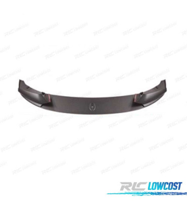 SPOILER LIP BMW E92 E93 LCI 10-14 LOOK M3 PRETO MATE