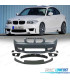 PARA-CHOQUES FRONTAL BMW E81 E87 E82 E88 06-10 LOOK 1M SRA + SPOILER FRONTAL