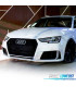 PARA-CHOQUES FRONTAL AUDI A4 B9 AVANT SEDAN 16-19 LOOK RS4
