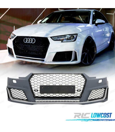 PARA-CHOQUES FRONTAL AUDI A4 B9 AVANT SEDAN 16-19 LOOK RS4