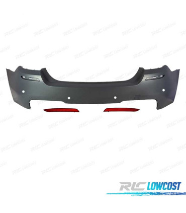 PARA-CHOQUES TRASEIRO BMW F10 10-13 LOOK M PDC