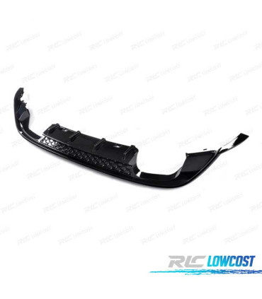 DIFUSOR VOLKSWAGEN VW GOLF 7.5 17-20 LOOK R PRETO