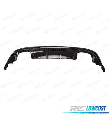 DIFUSOR VOLKSWAGEN VW GOLF 7.5 17-20 LOOK R PRETO