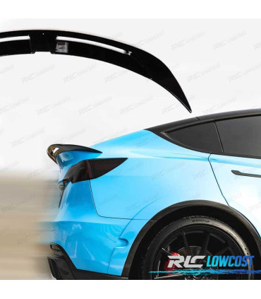 AILERON SPOILER TESLA MODEL Y TURBO 20- PRETO BRILHO