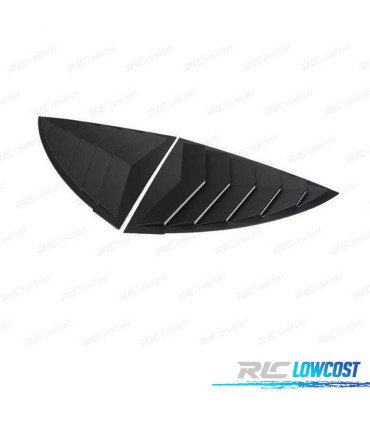 PERSIANA VIDRO LATERAL TESLA MODEL Y 20- VISUAL PRETO BRILHANTE