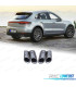 PONTEIRAS DE ESCAPE PORSCHE MACAN 18- LOOK GTS PRATA MATE