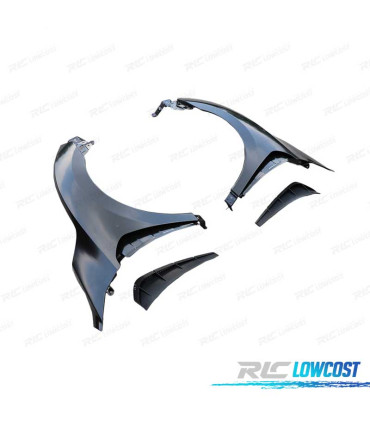 KIT 2 GUARDA-LAMAS HONDA CIVIC TYPE R 16-20 METAL
