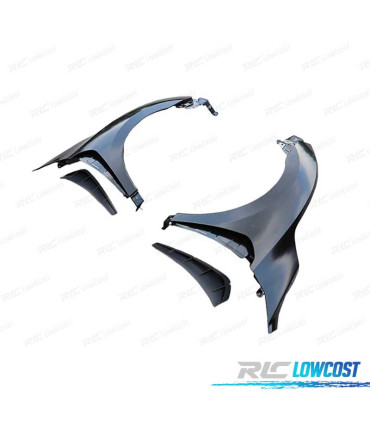KIT 2 GUARDA-LAMAS HONDA CIVIC TYPE R 16-20 METAL
