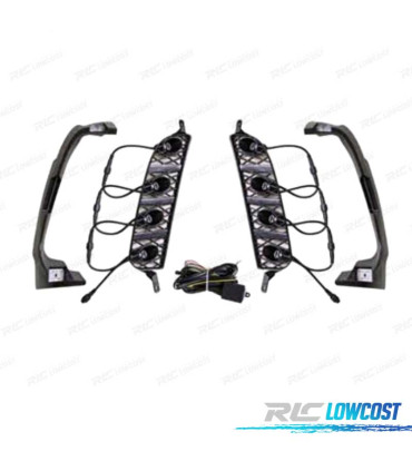 KIT DE LUZ DIURNA HONDA CIVIC 16-20 DRL PÁRA-CHOQUES TYPE R