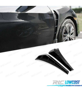 ENTRADAS DE AR LATERAIS HONDA CIVIC 16-20 LOOK TYPE R