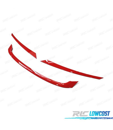 FRISOS HONDA CIVIC 16-20 LOOK TYPE R VERMELHO