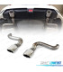 PONTEIRAS DE ESCAPE HONDA CIVIC 16-20 LOOK RR TYPE