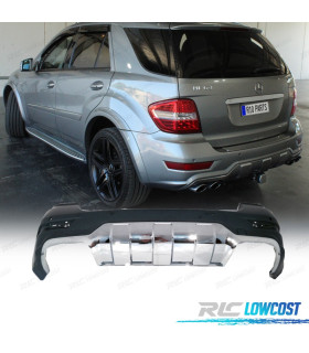 PARA-CHOQUES TRASEIRO MERCEDES CLASE ML W164 08-11 LOOK AMG