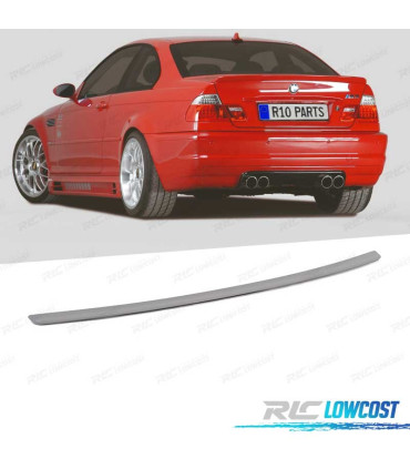 AILERON SPOILER TRASEIRO BMW E46 COUPE 99-06
