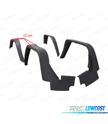 ABAS DE GUARDA LAMAS MERCEDES CLASSE G W463 LOOK AMG G65