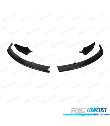 SPOILER LIP FRONTAL BMW F10 F11 10- LOOK M PERFORMANCE PRETO BRILHANTE