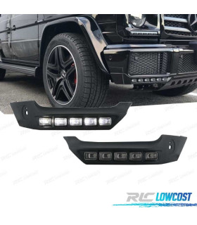 KIT DE LUZES DE CIRCULAÇÃO DIURNA LED ALTA POTÊNCIA PARA MERCEDES CLASSE G W463 89-
