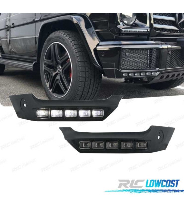 KIT DE LUZES DE CIRCULAÇÃO DIURNA LED ALTA POTÊNCIA PARA MERCEDES CLASSE G W463 89-