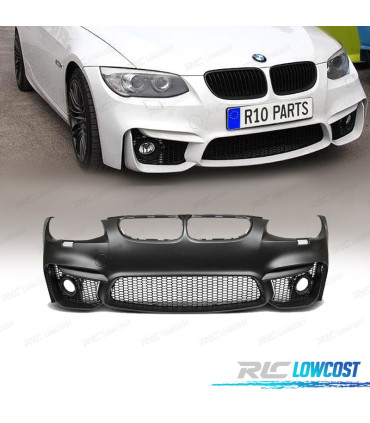 PARA-CHOQUES FRONTAL BMW E92 E93 06-10 LOOK M4 SRA GRELHAS NEVOEIRO