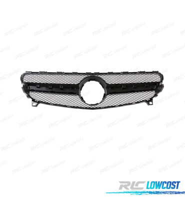 GRELHA FRONTAL MERCEDES CLASE A W176 15-18 LOOK AMG A45 PRETO BRILHANTE