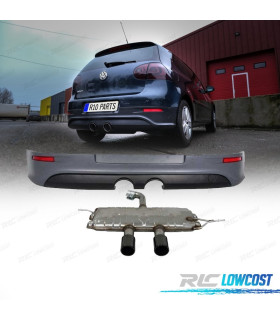 DIFUSOR VOLKSWAGEN VW GOLF 5 03-08 LOOK R32 + LINHA DE ESCAPE