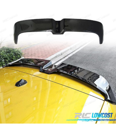 AILERON SPOILER VOLKSWAGEN VW POLO MK5 09-17 ABS LOOK OETTINGER PRETO BRILHANTE