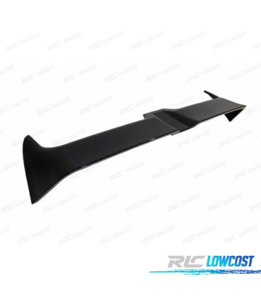AILERON SPOILER VOLKSWAGEN VW POLO MK5 09-17 ABS LOOK OETTINGER PRETO BRILHANTE
