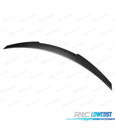 AILERON SPOILER TRASEIRO BMW F10 10-17 LOOK M4 CARBONO