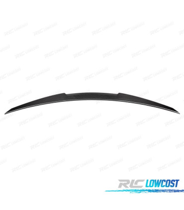 AILERON SPOILER TRASEIRO BMW F10 10-17 LOOK M4 CARBONO