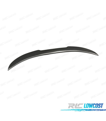 AILERON SPOILER TRASEIRO BMW F10 10-17 LOOK M4 CARBONO