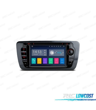 AUTO RADIO GPS LCD TÁCTIL 7" PARA SEAT IBIZA 6J MK4 ANDROID 12 CARPLAY