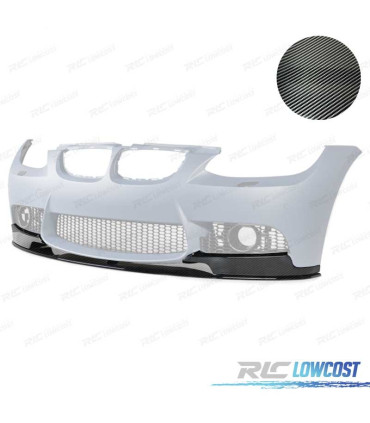 SPOILER LIP DIANTEIRO BMW E90 E91 E92 E93 LOOK M3 CARBONO