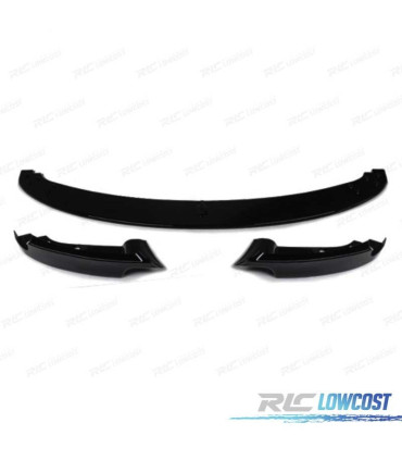 SPOILER LIP BMW E92 E93 LCI 10-14 LOOK M3 PRETO MATE
