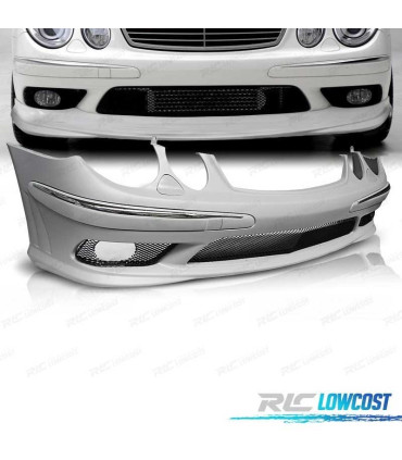 PARA-CHOQUES FRONTAL MERCEDES W211 02-06 LOOK AMG