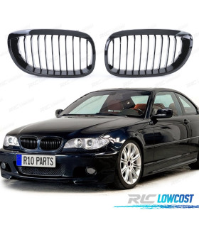 GRELHAS BMW E46 COUPE CABRIO 03-06 PRETO BRILHANTE