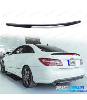 AILERON SPOILER TRASEIRO MERCEDES C207 COUPE CABRIO 09- LOOK AMG PRETO BRILHANTE