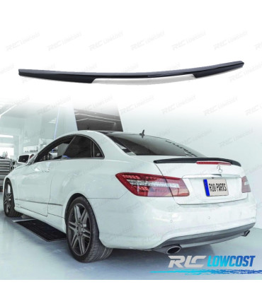 AILERON SPOILER TRASEIRO MERCEDES C207 COUPE CABRIO 09- LOOK AMG PRETO BRILHANTE