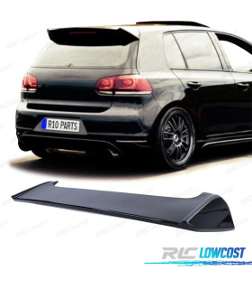 AILERON SPOILER TRASEIRO GOLF 6 GTI LOOK OSIR PRETO BRILHANTE