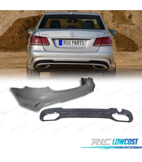 PARA-CHOQUES TRASEIRO MERCEDES CLASE E W212 14-16 LOOK AMG PDC