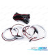 KIT ANGEL EYES FULL LEDS BMW E46 E36 E39 E38 FARÓL HALÓGENO