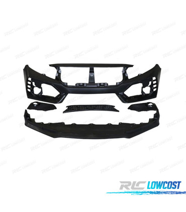 PARA-CHOQUES FRONTAL HONDA CIVIC 16- LOOK TYPE-R