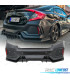 PÁRA-CHOQUES TRASEIRO HONDA CIVIC 16- LOOK TYPE R