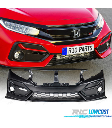 PARA-CHOQUES FRONTAL HONDA CIVIC 16- LOOK NEW SI