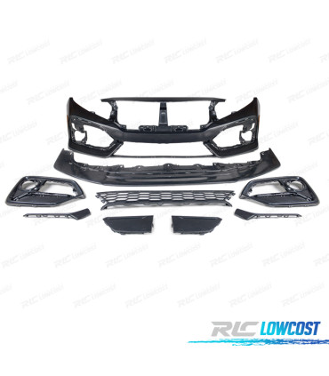 PARA-CHOQUES FRONTAL HONDA CIVIC 16- LOOK NEW SI