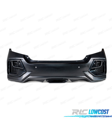 PARA-CHOQUES TRASEIRO HONDA CIVIC 16- LOOK NEW SI