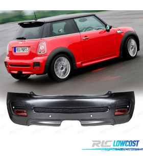PARA-CHOQUES TRASEIRO MINI R56 R57 R58 06-14 LOOK JCW