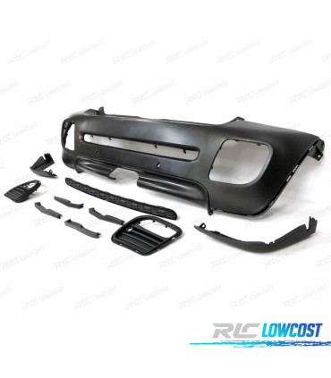 PARA-CHOQUES TRASEIRO MINI R56 R57 R58 06-14 LOOK JCW
