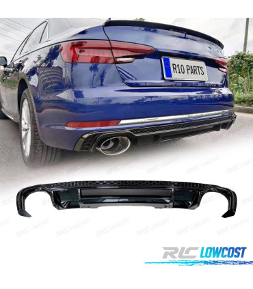 DIFUSOR AUDI A4 S LINE 16-19 LOOK RS4