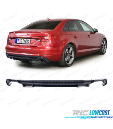 DIFUSOR AUDI A4 S LINE 16-19 LOOK RS4