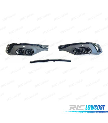 DIFUSOR AUDI Q5 S LINE 20- LOOK SQ5 COUPE PRETO